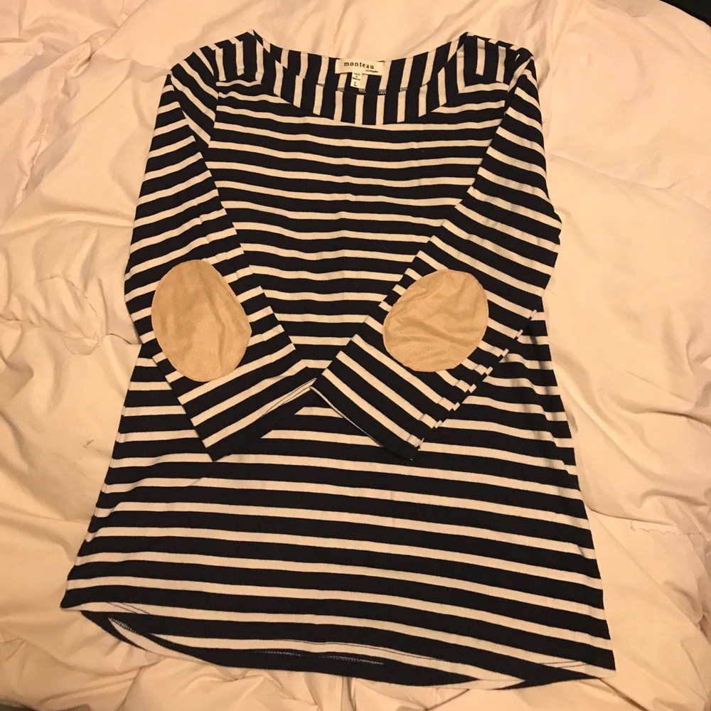 Cute shirt w/elbow patches