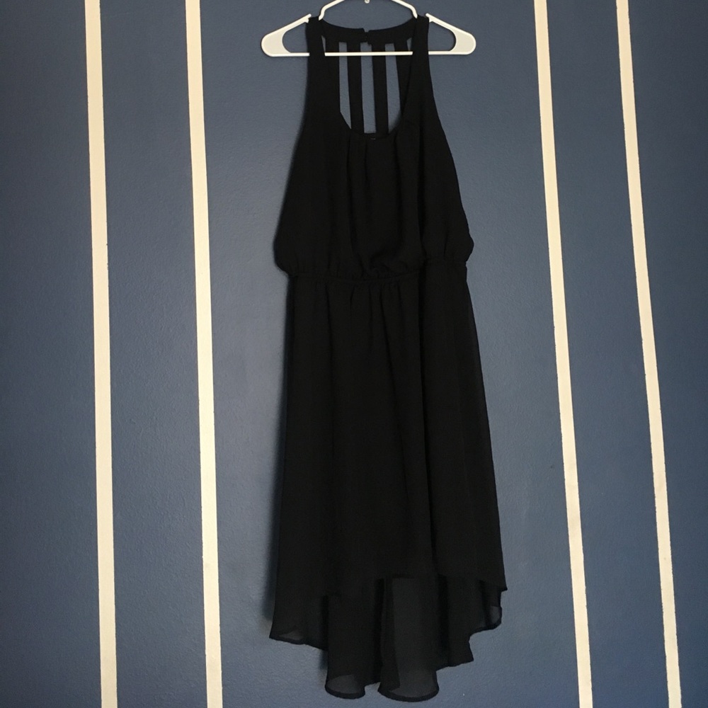 Black formal dress