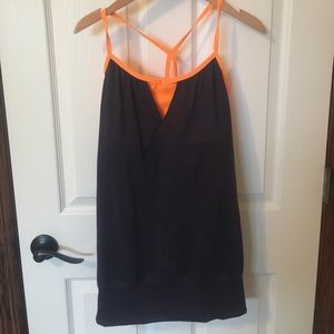 Lightweight North Face tank top with built in bra