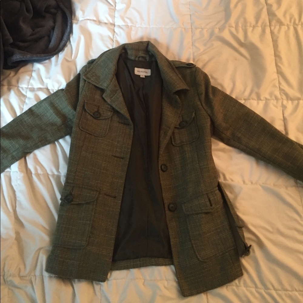 Army green fall/winter coat