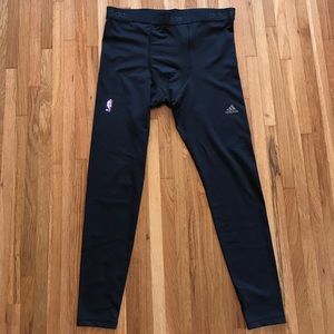 Los Angeles Lakers Adidas compression pants