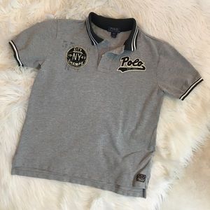 Polo by Ralph Lauren boys polo with patches
