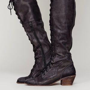 Jeffrey Campbell x Free People Joe Lace Up Boot