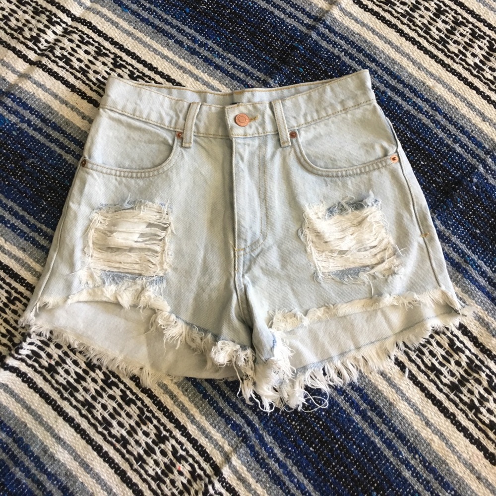 Brandy Melville Denim high waisted shorts