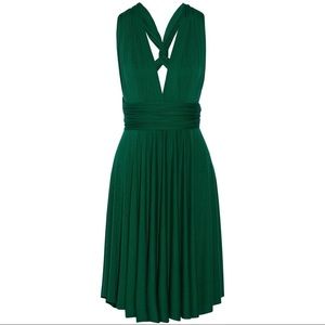Tart emerald green infinity dress NWOT