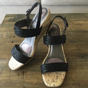 Braided Wedge Sandals