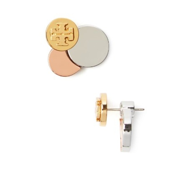 ❌SOLD OUT❌TORY BURCH Circle Cluster Ear Jackets - Picture 5 of 6