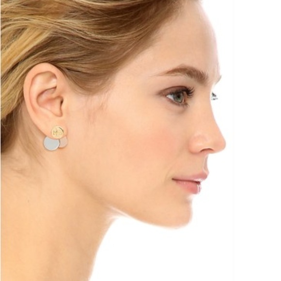 ❌SOLD OUT❌TORY BURCH Circle Cluster Ear Jackets - Picture 4 of 6