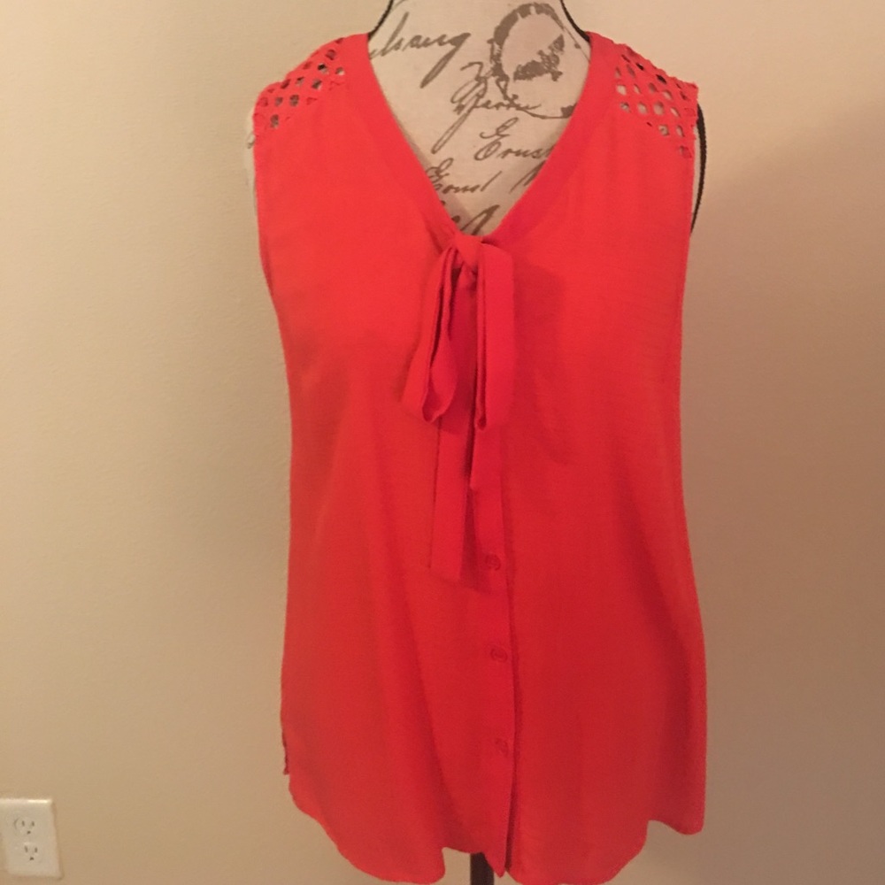 Skies Are Blue V-neck Blouse