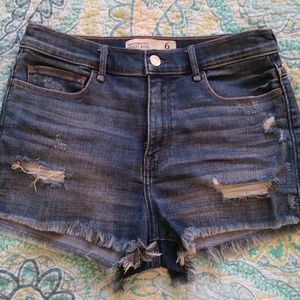 Abercrombie and Fitch high waisted shorts