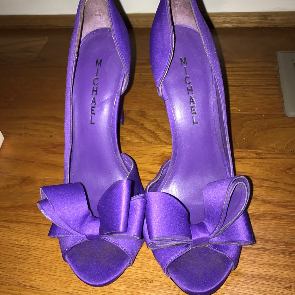 Michael Purple Heels