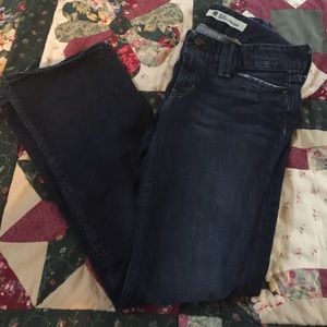 Gap curvy ultra low rise jeans size 6