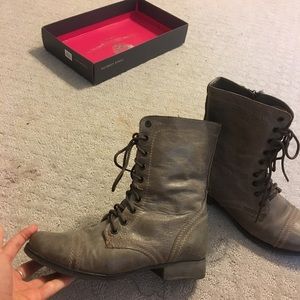 Steve Madden combat boots