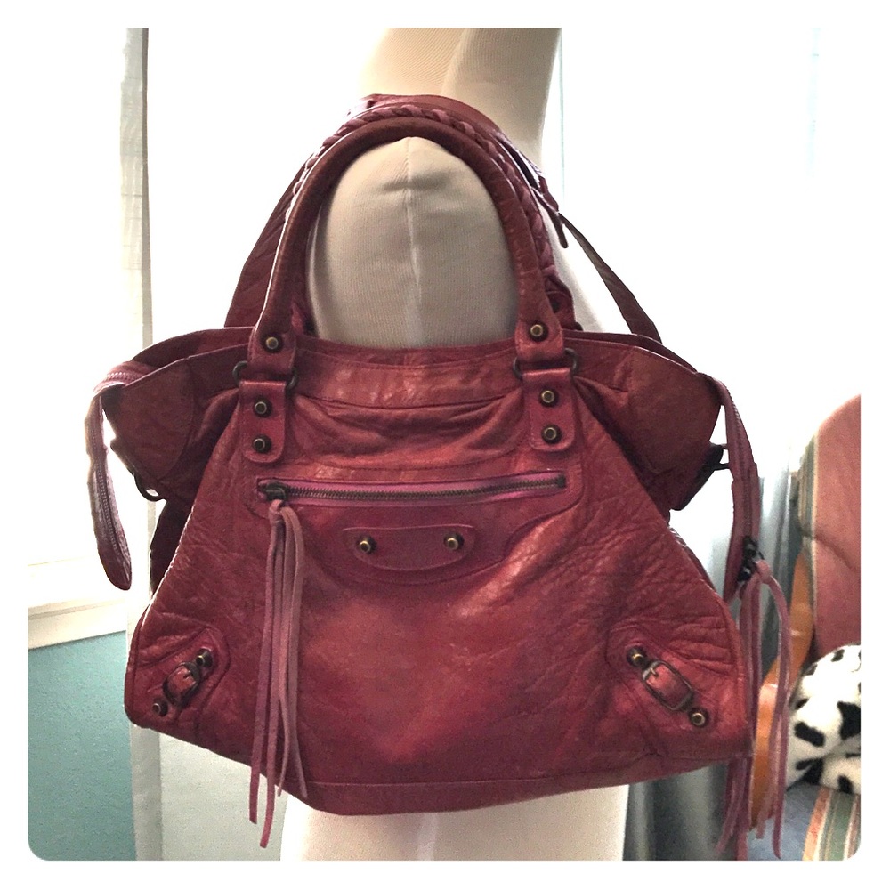 Pretty rose Balenciaga bag