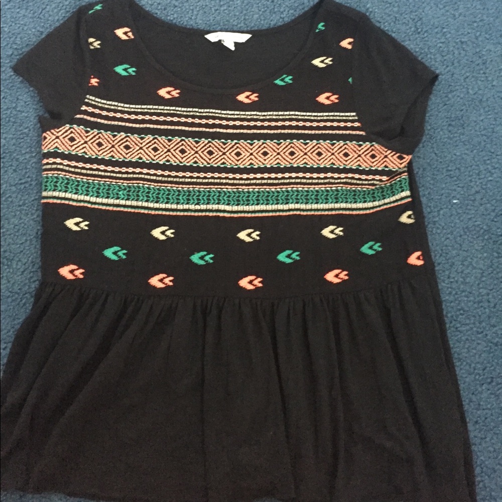 American eagle babydoll shirt