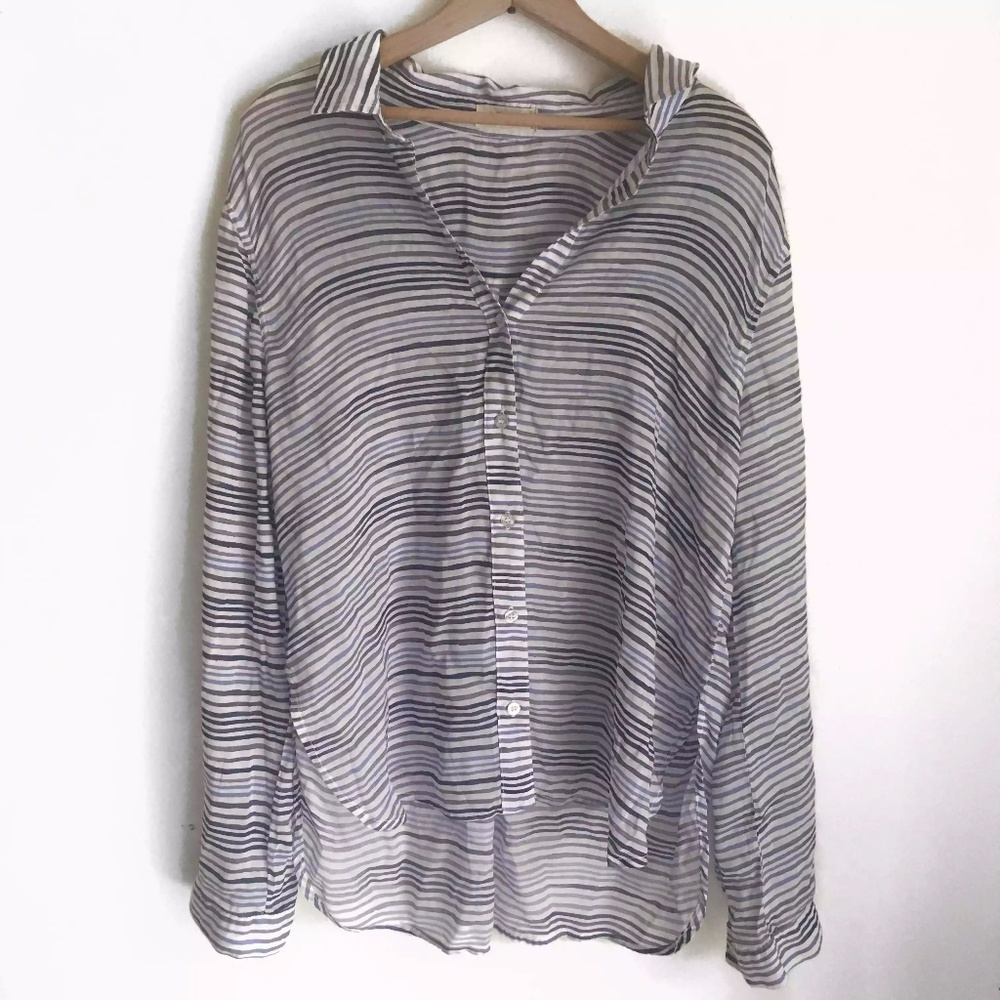 Bella Dahl High Low Button Up