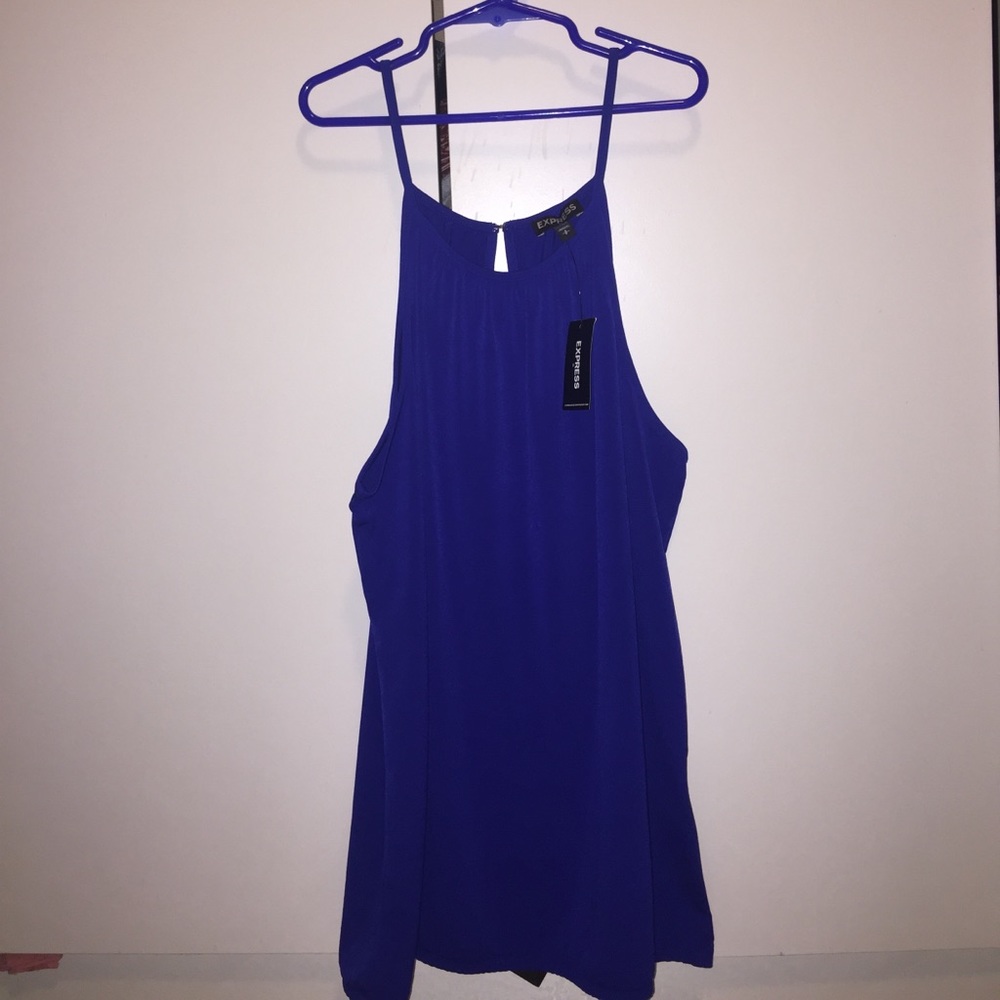 Express high neck tank top