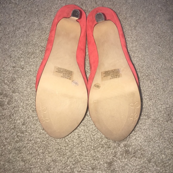 Jessica Simpson WALEO Tomato Red Platform Pump - Picture 5 of 5