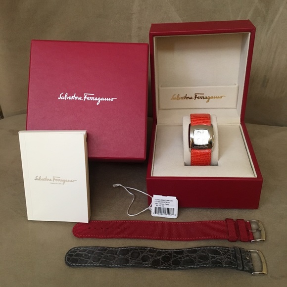 Salvatore Ferragamo Diamond Pave Watch - Picture 4 of 8