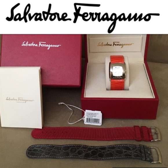 Salvatore Ferragamo Diamond Pave Watch - Picture 3 of 8