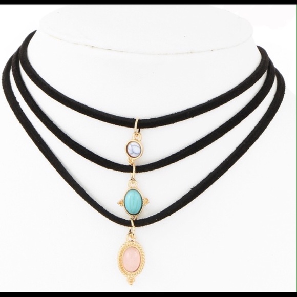 3 pc Statement Choker Set - Picture 1 of 6