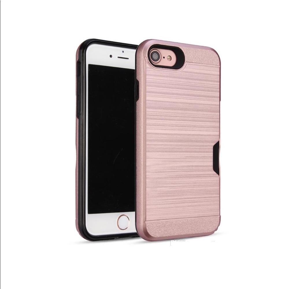 Pink Metallic iPhone 7 Plus Case