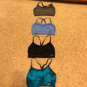 Bundle 4 sports bras