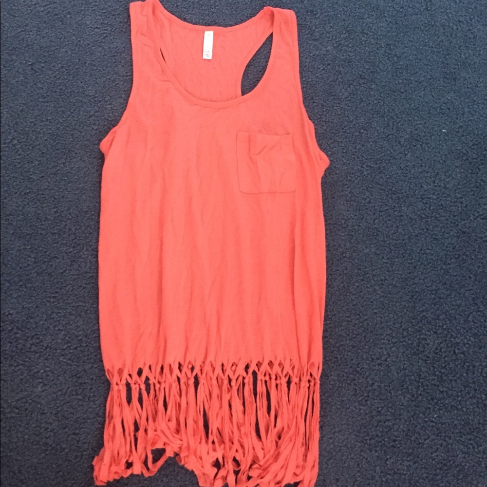 Fringe tank top from target