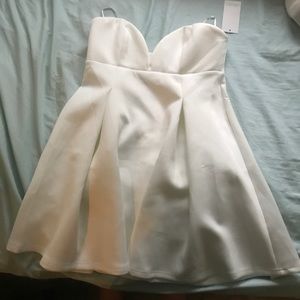 Ivory "Scarlett Strapless Dress"