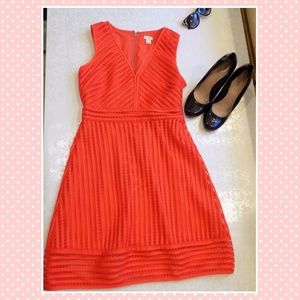 *LAST DAY J. Crew Bright Orange Dress