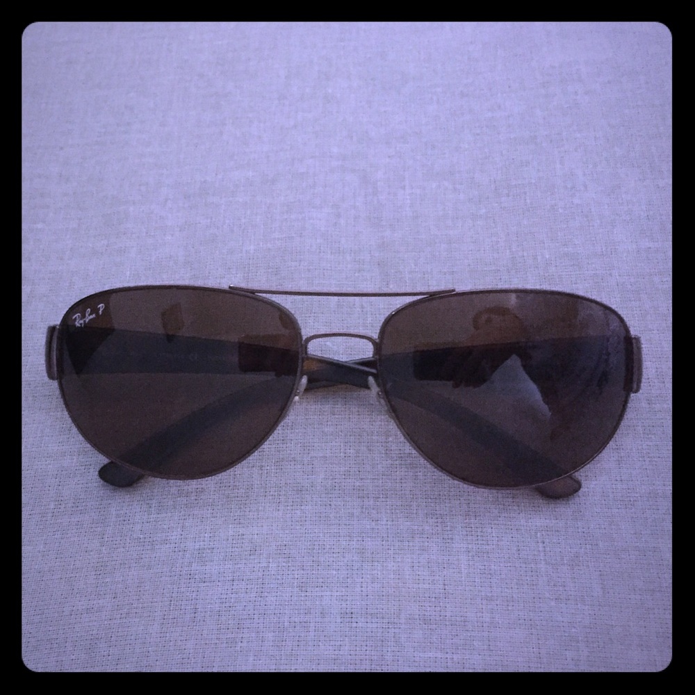 Men's polarized Ray Ban sunglasses