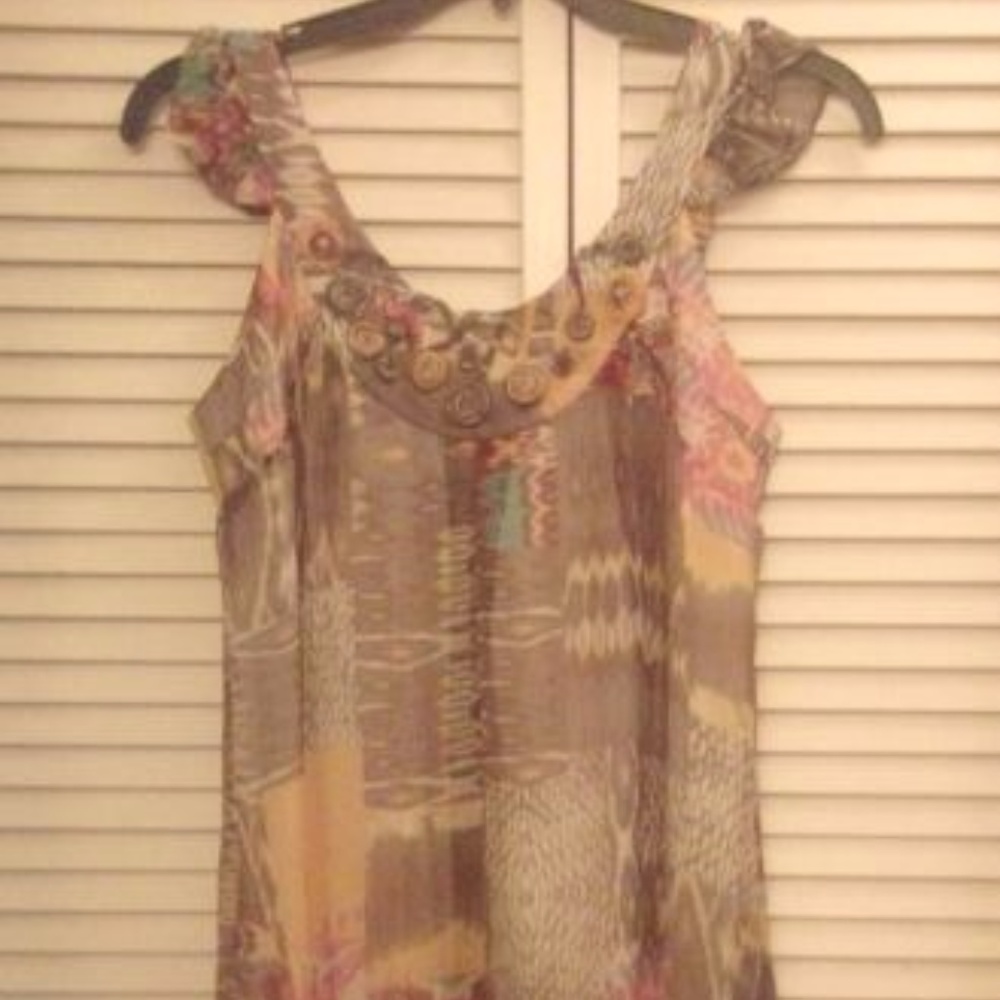 B Relaxx Sleeveless Lined Sundress Tunic