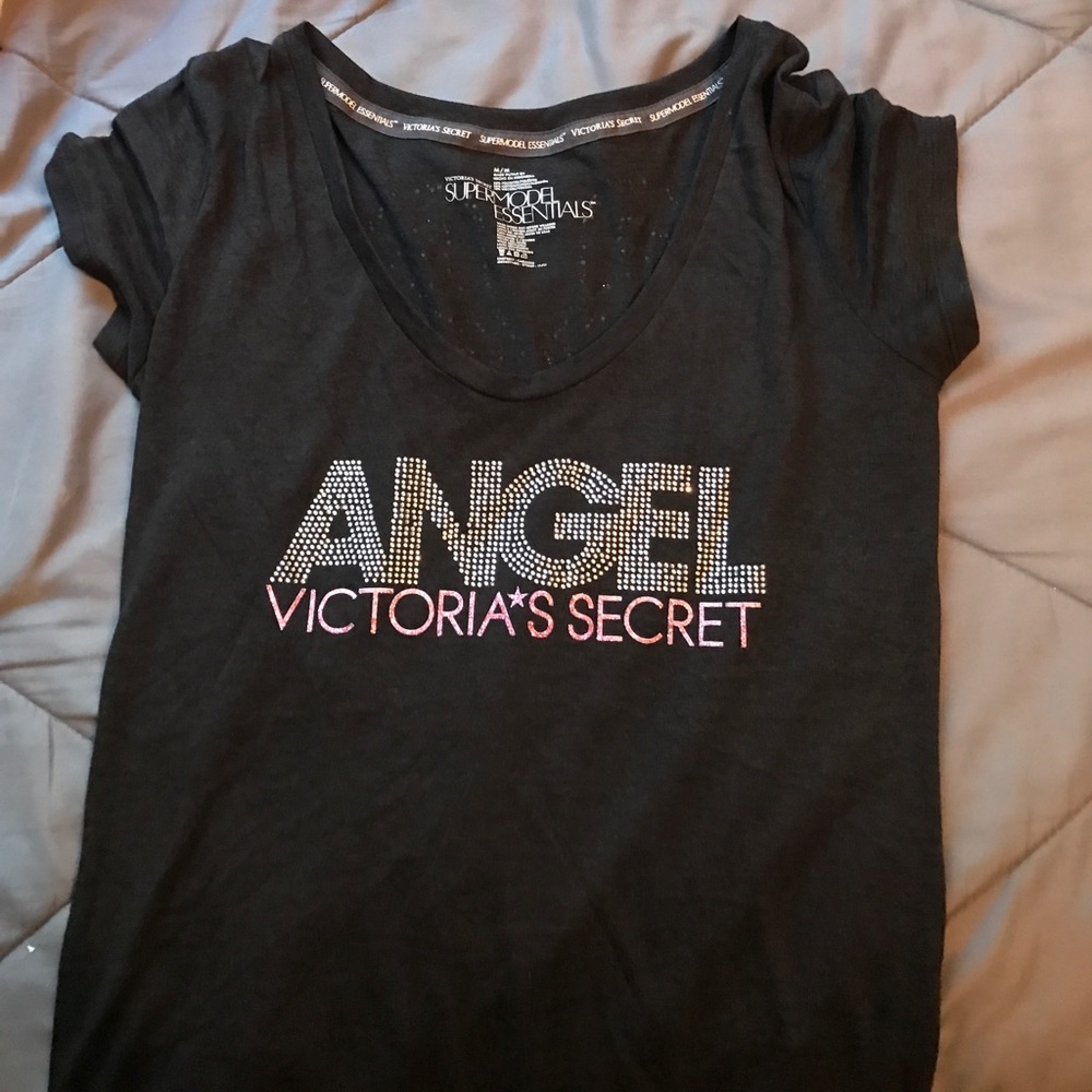 Victoria secret supermodel angel wing shirt