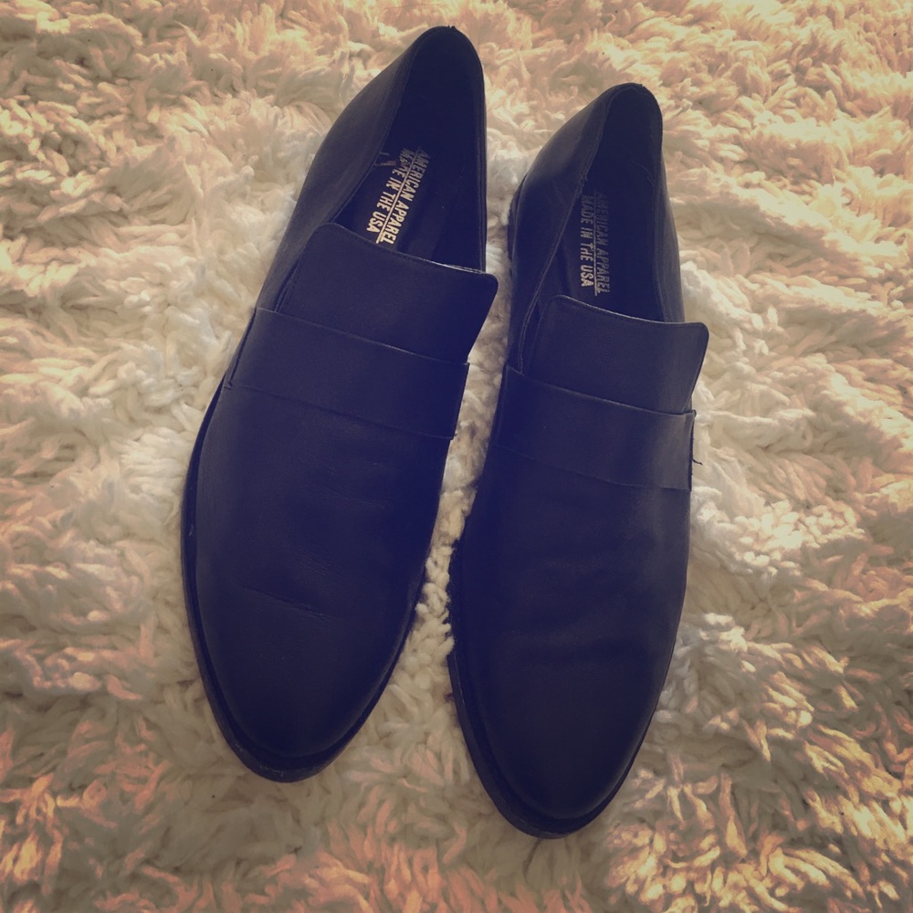 American Apparel loafers 💕