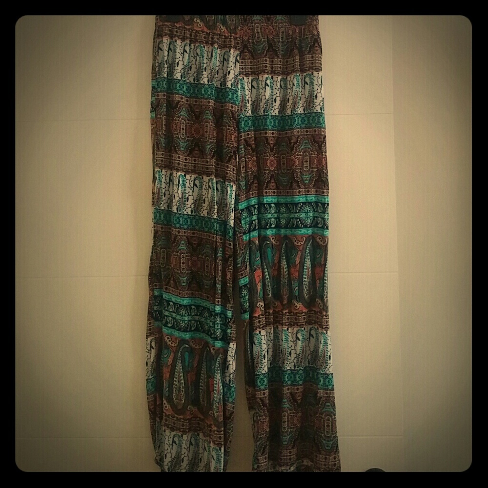Printed pants