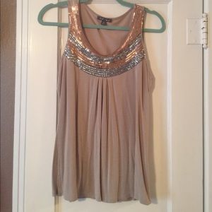 Flowy Sequined Blouse