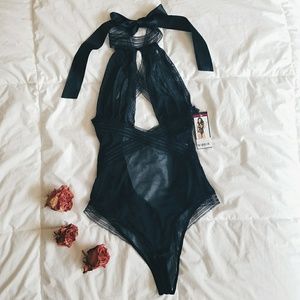 NWT Halter Body Suit Lingerie
