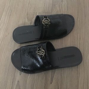 Roberto Cavalli slipper/slide (Brand New)