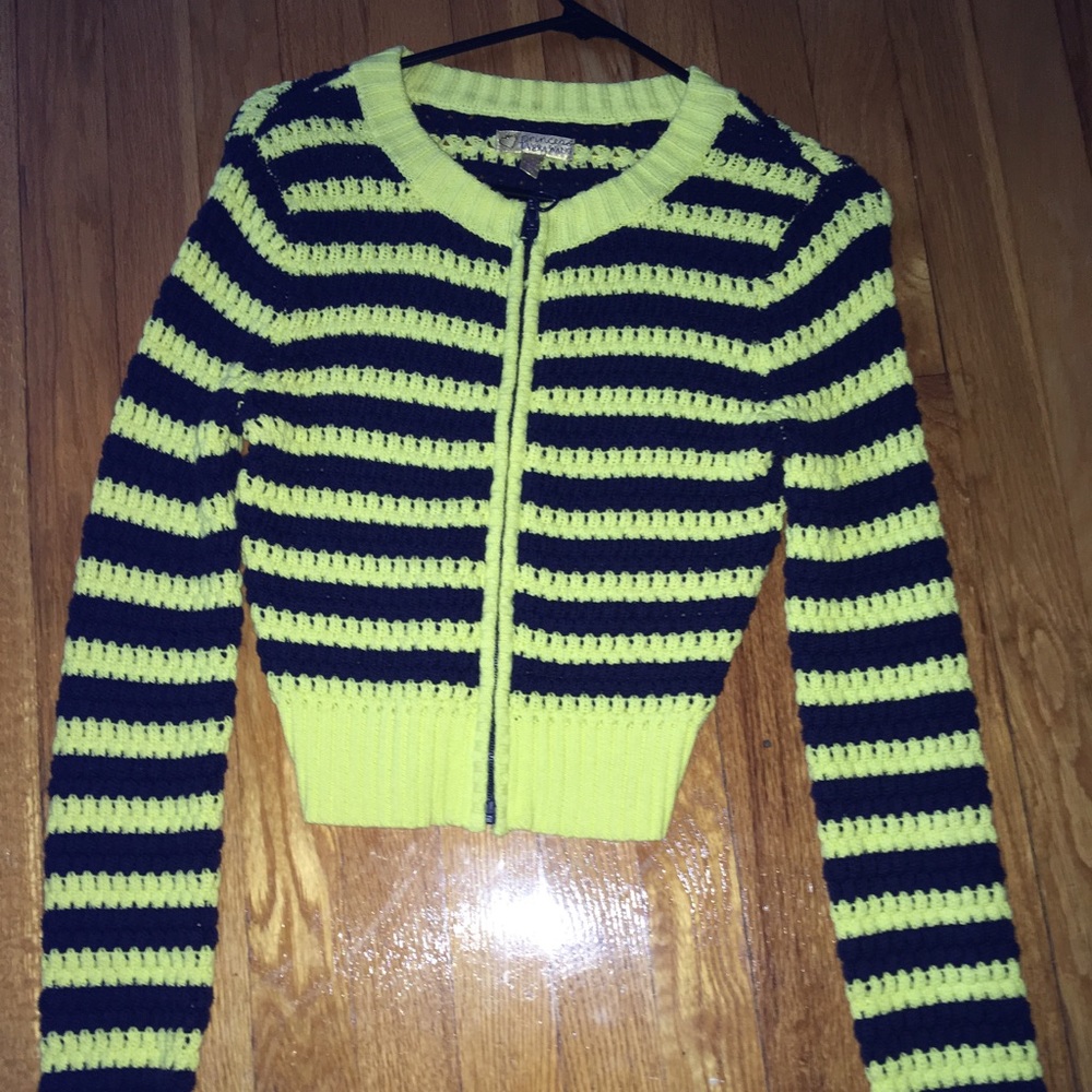 Vera Wang Striped Sweater
