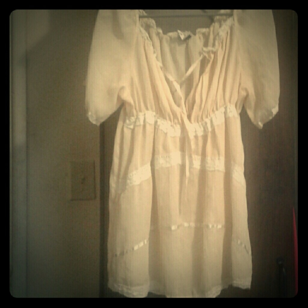 Sheer Baby doll top