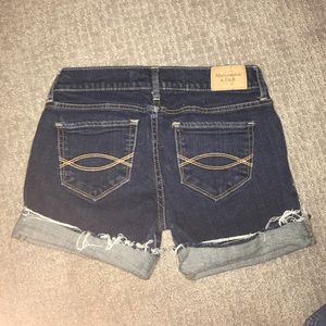 Abercrombie & Fitch cut off jean shorts
