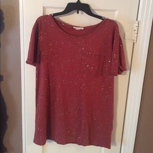 Iridescent Splatter-Paint Cotton Dress