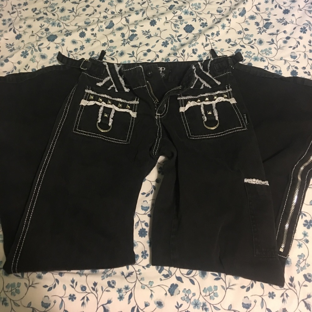 Adjustable Tripp lace stud pants