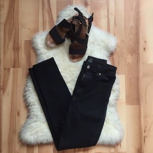 'Just Black' High waisted black jeans
