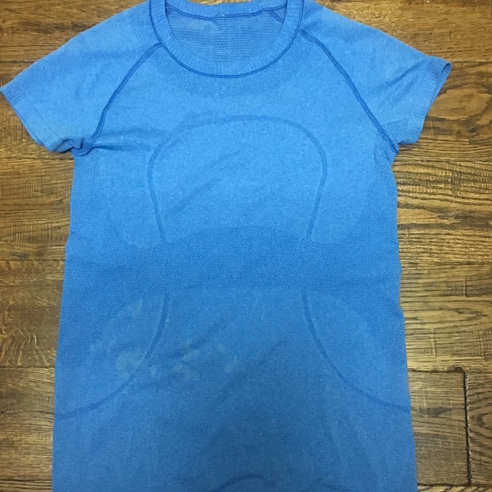 Lululemon Swiftly Tech Short Sleeve Top Blue- 8