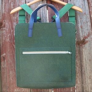 Vegan Leather Backpack by (MRKT)