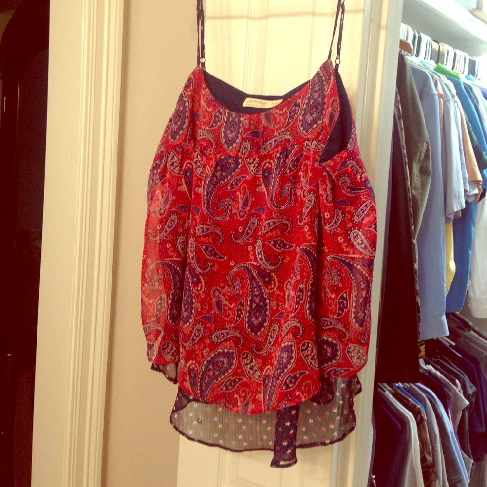 Paisley tank top
