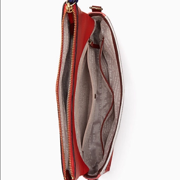 Kate Spade Cobble Hill Multi Color Stripe Bag - Picture 3 of 7