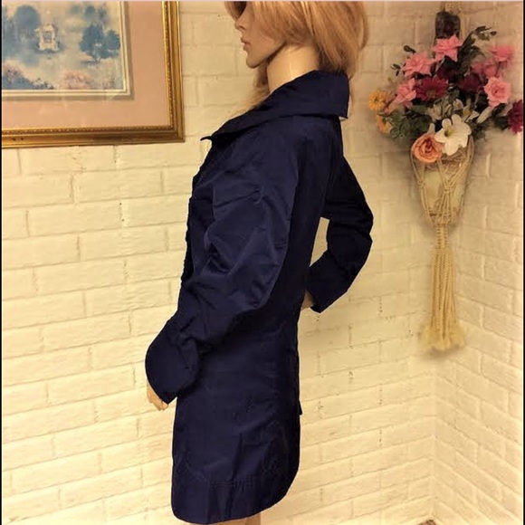 Rainforest Ruffle Front Rain Coat with Hidden Hood - Picture 3 of 8