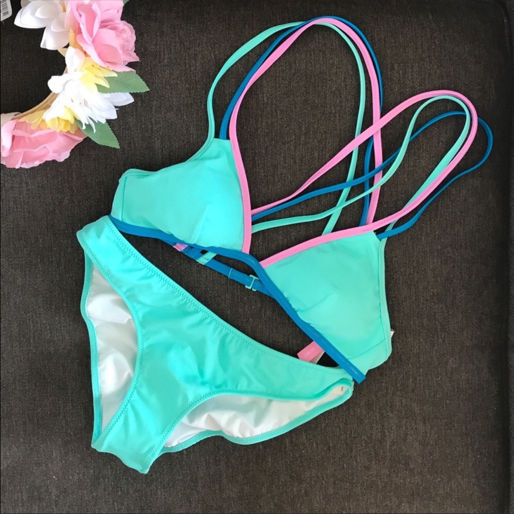 Aqua VS Strappy back bikini top